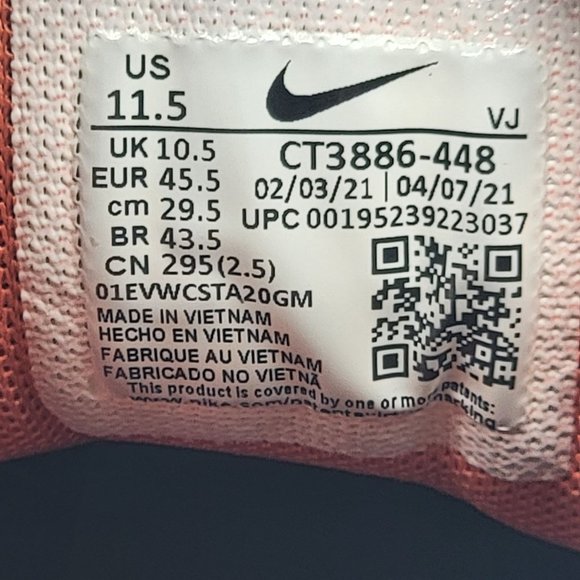 Nike Free Metcon 4 Mens 11.5 Training Shoes Sneakers Blue White CT3886-448 main image 11